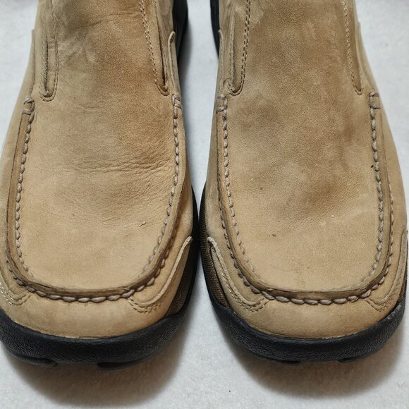 Cole Haan Air Colab Camel Brown Leather Moc Toe Slip on Loafer Sz 9.5 Mens. main image 8